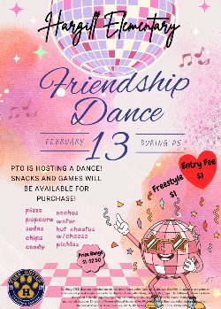 Friendship Dance Info